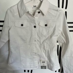 Lee Jean Jacket - White - Small